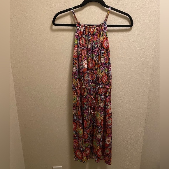 Laundry By Shelli Segal Rose Violet MultiColor Knee Length Dress Size M NEW - Picture 1 of 11